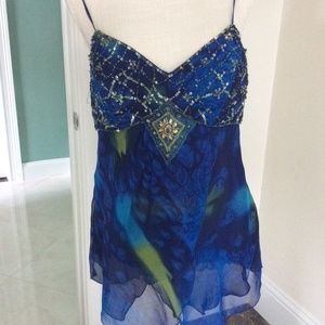 Cache Blue blouse M